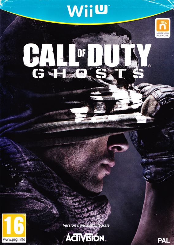 Call of Duty Ghosts box art for Wii U
